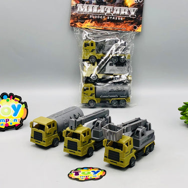 4Pcs ABS Mini Inertial Military Tank Models